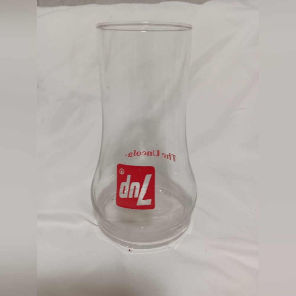 Circa1970’s 7up Seven Up The Uncola Drinking Glass